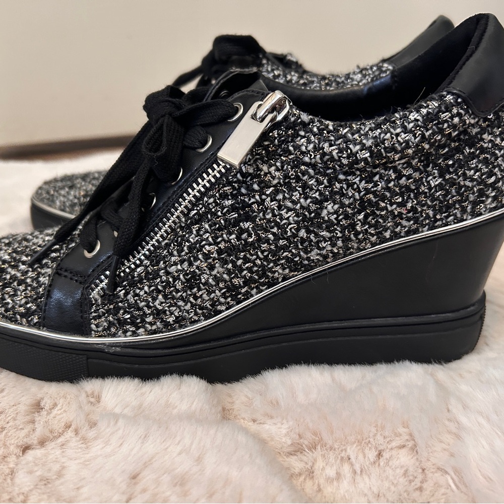 Brand new in box Alberta Darousa wedge shoes. Size 38